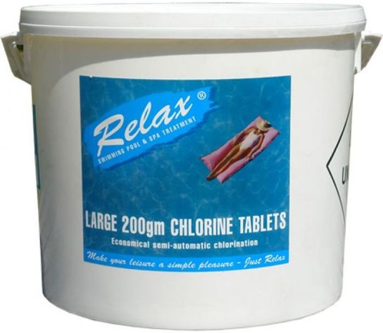 200G Wrapped Chlorine Tablets 10Kg Bucket