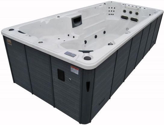 St.Lawrence Deluxe 16ft Swim Spa Garden Hot Tub by Canadian Spa