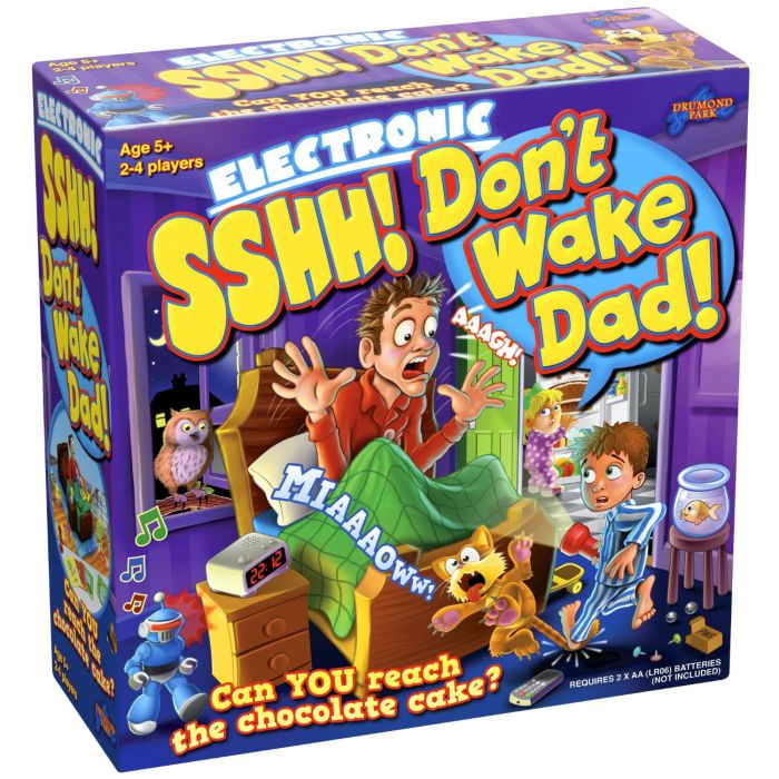 SSHH! Don't Wake Dad Action and Reflex Game Puzzles & Games
