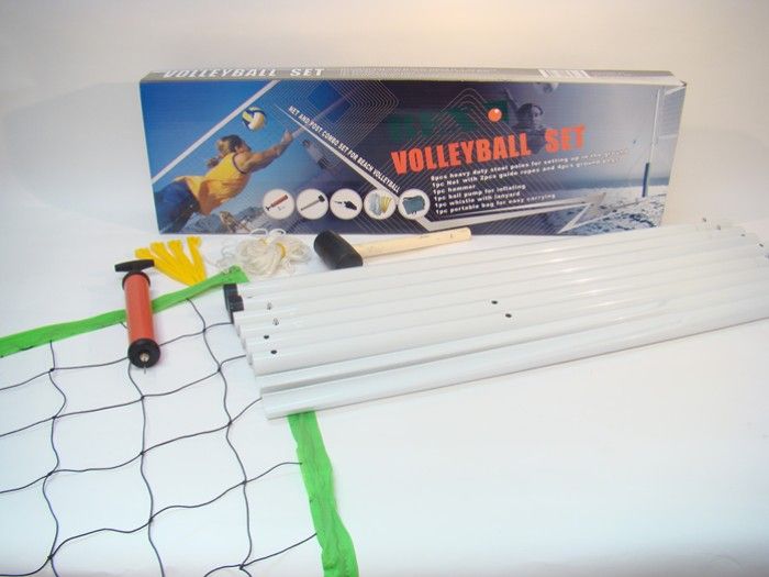 Pro Beach Volleyball Set Garden Games