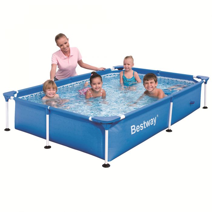 Bestway Steel Pro Rectangular Frame Pool No Pump 87" x 59" x 17"