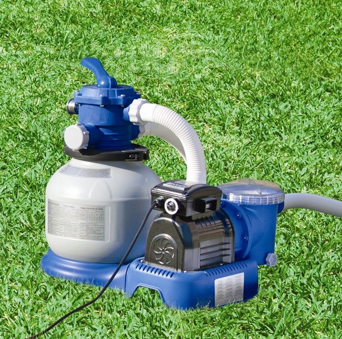 Intex Krystal Clear Sand Filter Pump 1200 Gall/Hr Pool Pumps, Filters