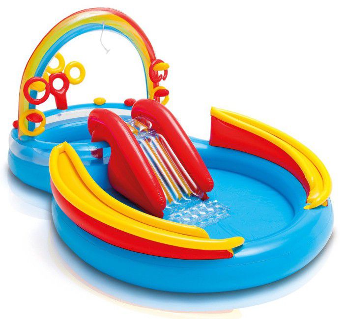 Rainbow Ring Play Centre Paddling Pool 57453 Paddling Pools
