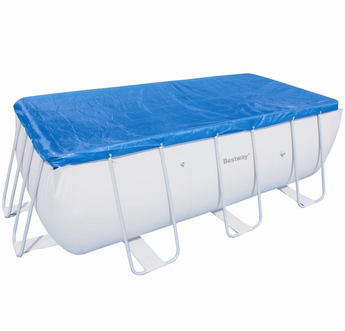 Bestway 156" x 73" Metal Frame Winter Debris Pool Cover