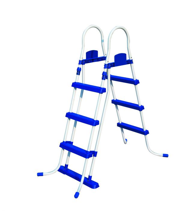 Bestway 42" Coated Steel Frame Safety Pool Ladder Pool Ladders