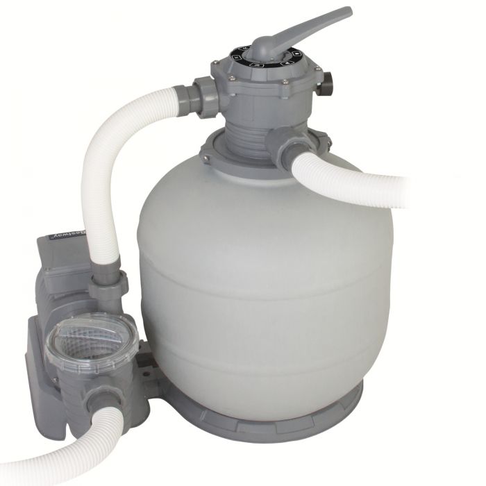 Bestway 2000 Gallon Flowclear Sand Filter Pump Pool Pumps & Counter