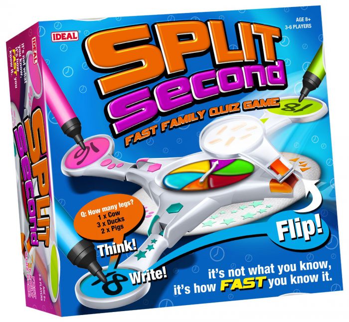 Ideal Split Second Family Quiz Game Puzzles & Games