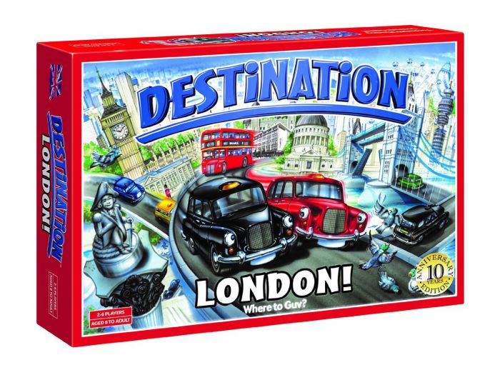 Destination London 10th Anniversary Edition Board Game Puzzles & Games