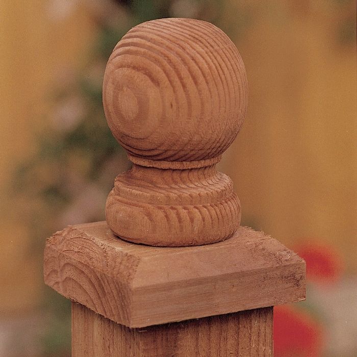Ball Post Cap Finial Fence Posts and Caps