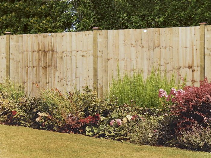 Featheredge Square Fence Panel Grange Fencing