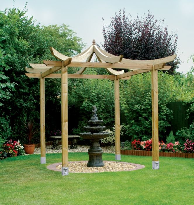 Japanese Pergola Grange Gazebos & Pergolas