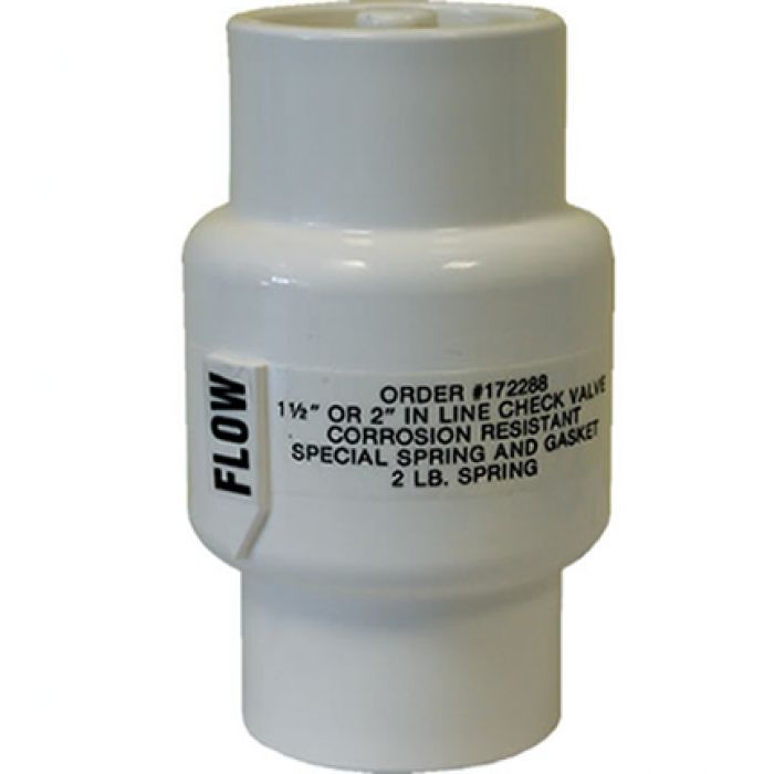 Synthetic Check Valve 1.52" Pool Pumps & Counter Current