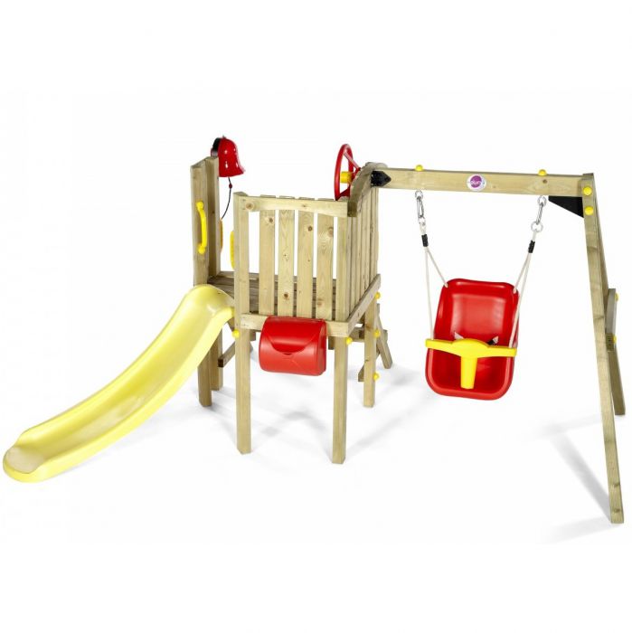 Plum Toddlers Tower Wooden Play Centre Playtowers