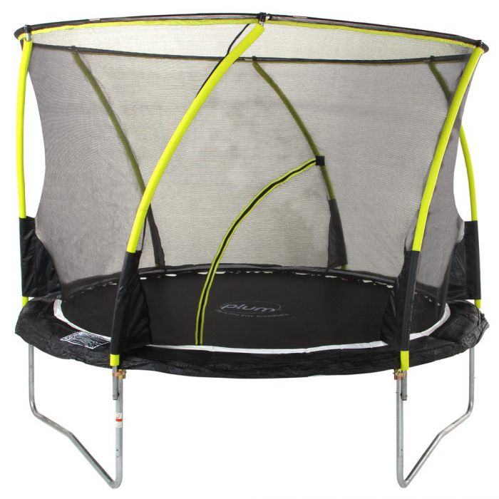 Plum® 10ft Whirlwind Trampoline & 3G® Enclosure Plum Trampolines