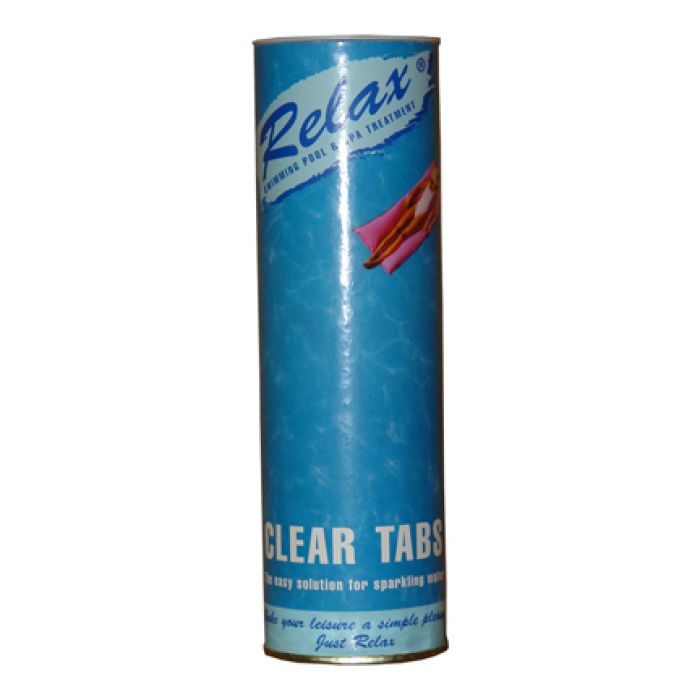Floc Clear Tabs 12 Tubes Chemicals For Spas, Above & In Ground Pools