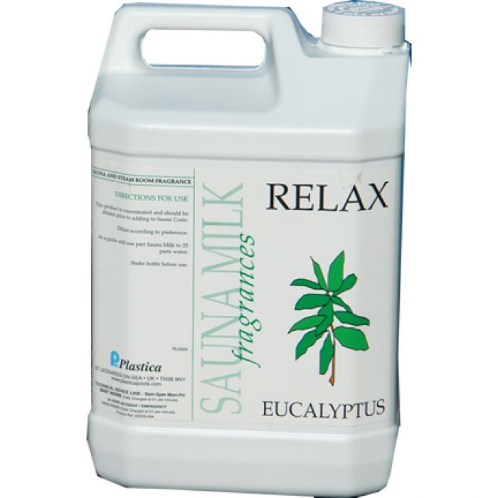 Eucalyptus Sauna Fragrance 5 Litres x 4 Sauna Accessories