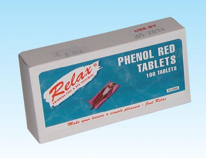 pH Phenol Red Rapid Dissolving Test Kit Tablets x 100 Pool Cleaning