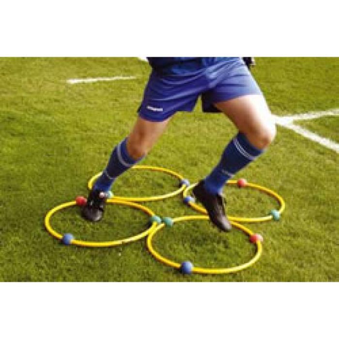 Reaction Hoops 60cm Pack of 4 Football Training Equipment