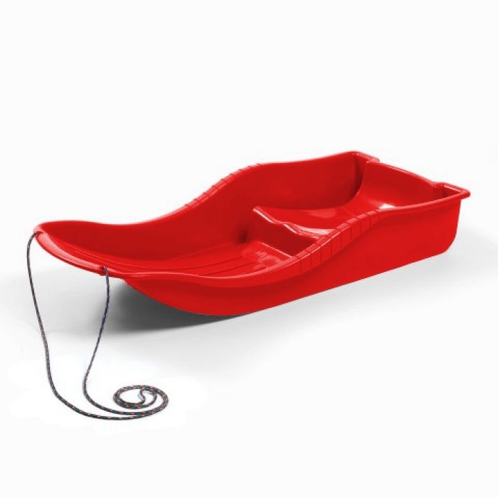 Snow Red Sledge Toboggan Plastic Sledges