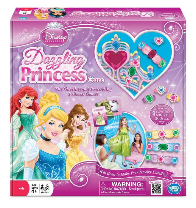 Disney Princess Dazzling Princess Board Game Puzzles Games