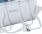 Bestway Steel Pro Silver Rectangular Frame Pool With Pump 113" x 73" x 39.5"