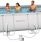 Bestway Steel Pro Silver Rectangular Frame Pool With Pump 159" x 73" x 39 1/2"