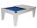 Avant Garde White Diner Freeplay 7ft Slate Bed Pool Table