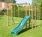 Monkey Bars With Slide