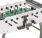 Striker Football Table- Brushed Aluminium