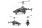 Radio Controlled Syma S027 3 Channel Airwolf Helicopter with Gyro
