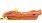 Snow Space Orange Sledge- Pallet Of 24