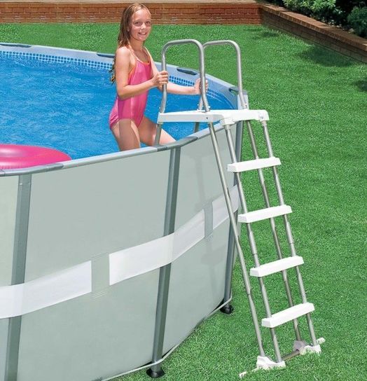 48" Deluxe Pool Ladder With Removable Steps 