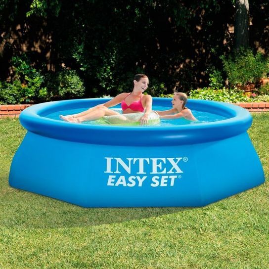 Easy Set Inflatable Pool With Pump - 28112 - 8ft x 30in by Intex
