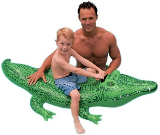 Lil' Gator Pool Inflatable 66" x 34"