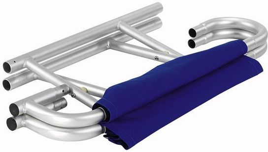 Aluminium Folding Blue Sledge Toboggan