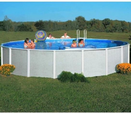 Premier Round Steel Pool 18ft With Super Kit by Doughboy