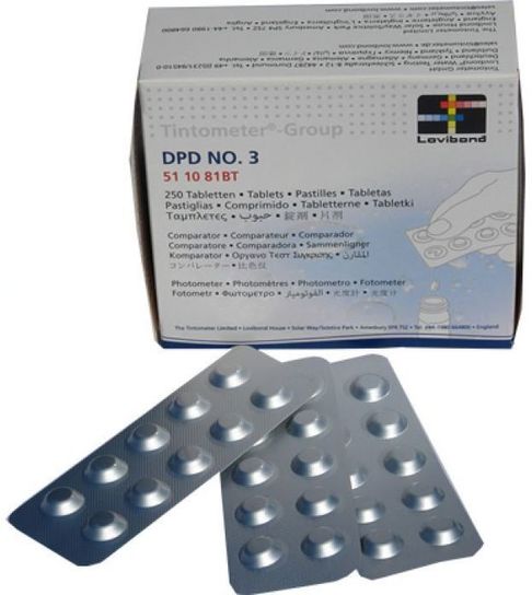 Free Chlorine DPD No.1 Comparator Test Tablets Pk.250 by Lovibond