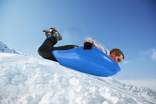 Stingray Blue Sledge Toboggan