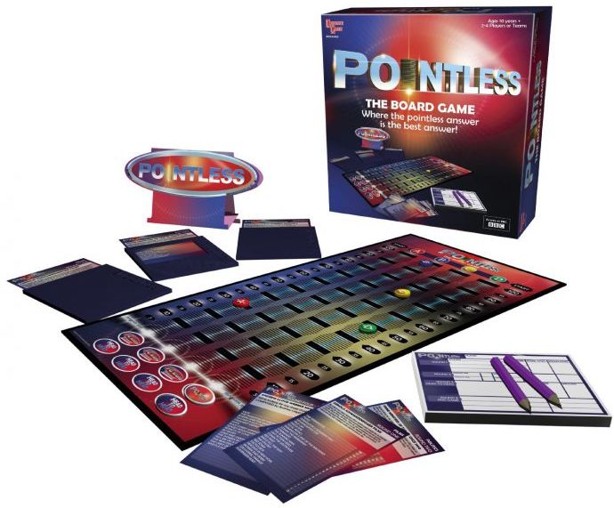 Pointless The Board Game Puzzles & Games