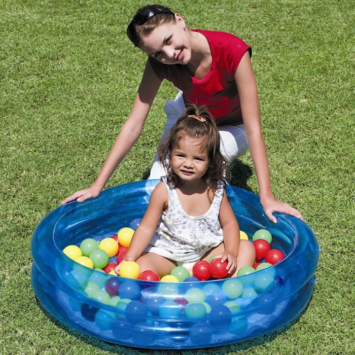 2Ring Paddling Pool With 50 Game Balls 36" 51085 Paddling Pools