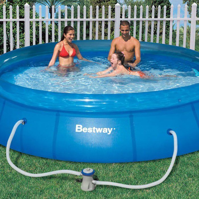 Bestway Fast Set Round Inflatable Pool 12ft x 30" 57112