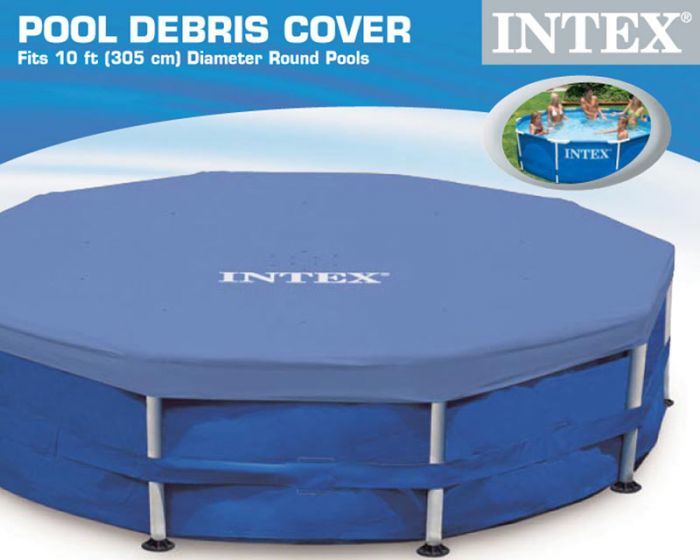 10ft Winter Debris Pool Cover Intex Metal Frame Pool