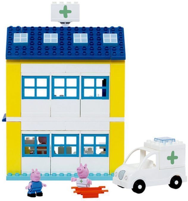 Simba Peppa Pig Hospital Building Set Action Figures & Roleplay