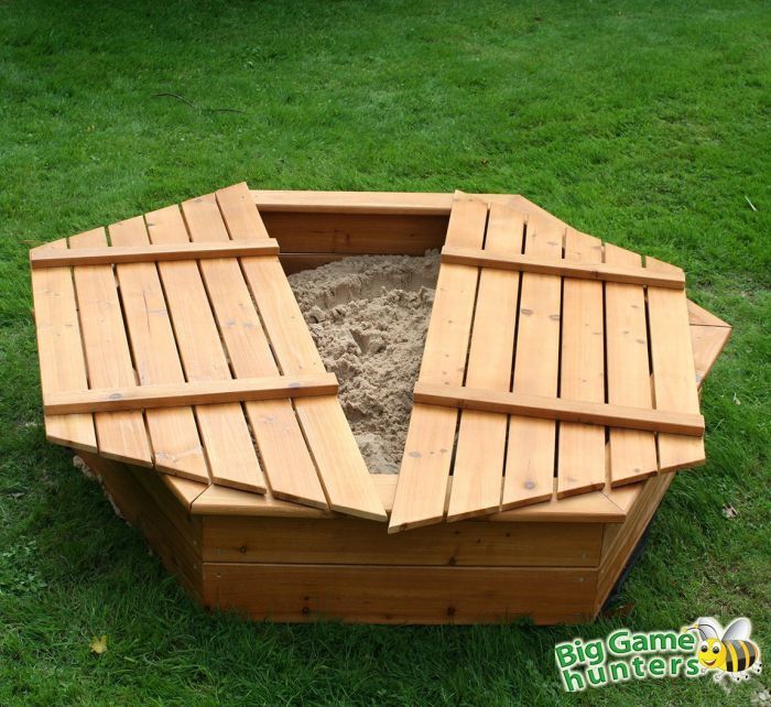 Garden Games SANDBOX WOODEN LID Garden Games