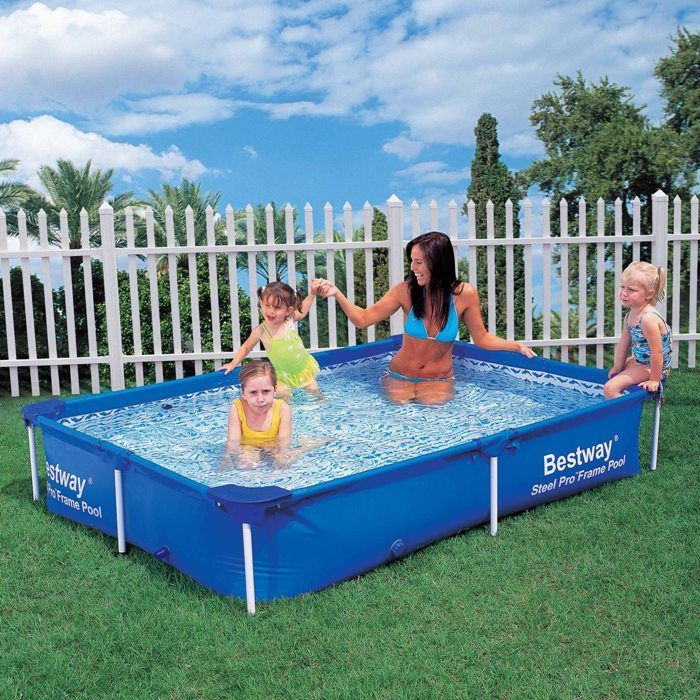 Bestway Steel Pro Rectangular Frame Pool No Pump 87" x 59" x 17