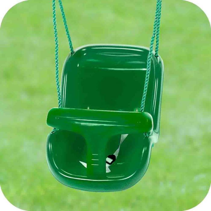 Wooden Single Swing Play Structures