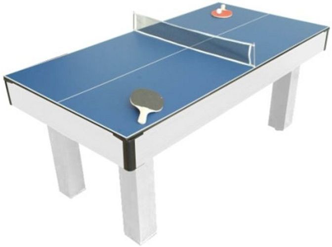 6ft pool table with table tennis top