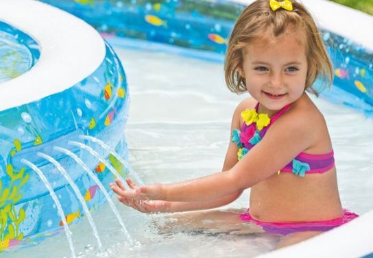 Wishing Well Inflatable Swim Center Fun Baby Swimming Pool by Intex