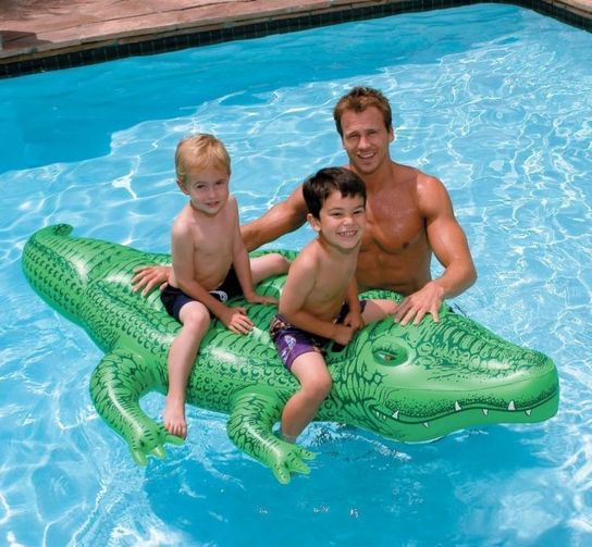 Giant 'Gator Pool Inflatable 80" x 45"