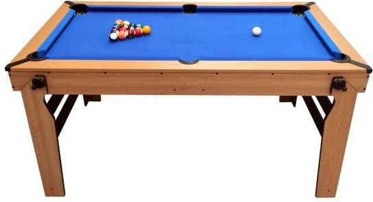 5ft Rolling Lay Flat Pool Table by BCE